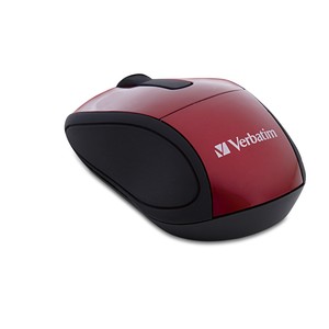 Verbatim 97540: Wireless Mini Travel Mouse, Red