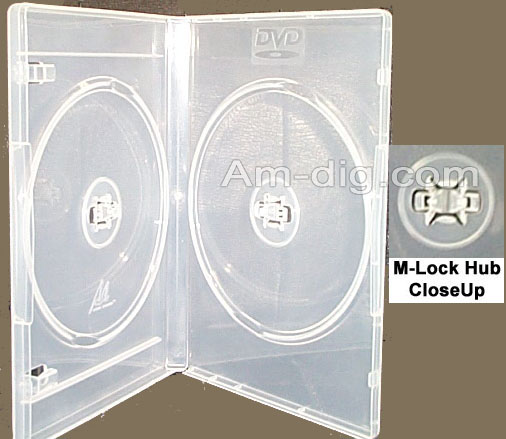 DVD Case - Clear Double from Am-Dig