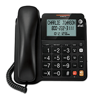 ATT CL2940: Phone, Corded, 1 Handset, Black ATT CL2940: Phone, Corded, 1 Handset, Black