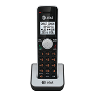 ATT CL80111: Black/Silver Cordless Handset Phone ATT CL80111: Black/Silver Cordless Handset Phone