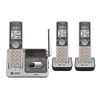 ATT CL82301: Cordless 3 Handset Answering System ATT CL82301: Cordless 3 Handset Answering System
