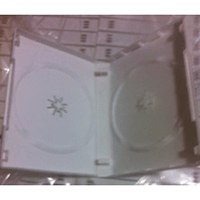 DVD Case - White Double 27mm Spine - Chubby Style
