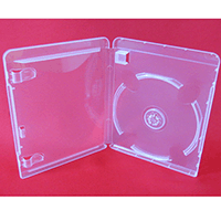 DVD/USB Combo Case - Clear Single 14mm Spine