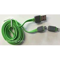 You may also be interested in the Earldom WZNB-06: LED Micro to USB Cable - White.