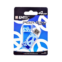 EMTEC EKMMD4GM430 Flash Drive 4GB Peace Signs 2 EMTEC EKMMD4GM430 Flash Drive 4GB Peace Signs 2