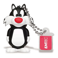 EMTEC EKMMD8GL101 Flash Drive 8GB Sylvester EMTEC EKMMD8GL101 Flash Drive 8GB Sylvester