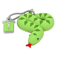 EMTEC EKMMD8GM330: 8GB Snake Flash Drive EMTEC EKMMD8GM330: 8GB Snake Flash Drive