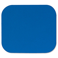 Fellowes 58021: Mouse Pad, Blue, Nonskid Rubber Fellowes 58021: Mouse Pad, Blue, Nonskid Rubber