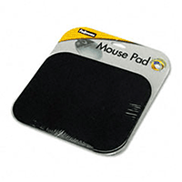 Fellowes 58024: Mouse Pad, Black Nonskid Rubber Fellowes 58024: Mouse Pad, Black Nonskid Rubber