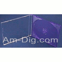 CD Jewel Case - MaxiSlim 5.2mm Purple Single