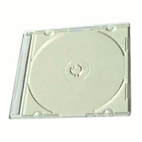 CD Jewel Case - MaxiSlim 5.2mm White Single
