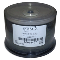 MAM-A 14402 GOLD CD-R DA-74 White Inkjet Printable