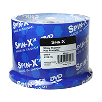 You may also be interested in the Prodisc / Spin-X 46152603: DVD+R 16x White Inkjet.