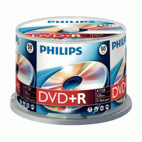 Philips DR4S6B50F/17 DVD+R 16x 50-Cakebox