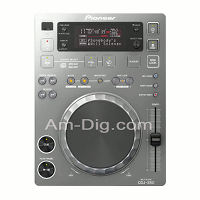 Pioneer CDJ-350-S: Digital Multi Player - Silver Pioneer CDJ-350-S: Digital Multi Player - Silver