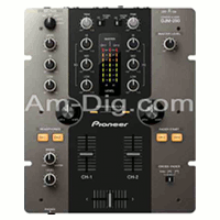 Pioneer DJM-250-K: black/grey Pioneer DJM-250-K: black/grey
