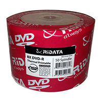 You may also be interested in the Ridata/Ritek 8x Dual Layer DVD+R InkJet White.
