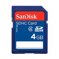SanDisk SDSDB004GA46: SDHC Class 4 Memory Card 4G SanDisk SDSDB004GA46: SDHC Class 4 Memory Card 4G