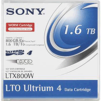 Sony LTX800W LTO Ultrium Iv 800GB/1.6Tb Worm Sony LTX800W LTO Ultrium Iv 800GB/1.6Tb Worm