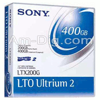 Sony LTX200G/AWW 200/400GB LTO Ultrium 2 Cartridge Sony LTX200G/AWW 200/400GB LTO Ultrium 2 Cartridge