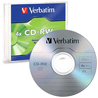 Verbatim 95136 Inkjet Printable DVD+R Discs White Verbatim 95136 Inkjet Printable DVD+R Discs White