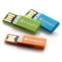 Verbatim 97563: Clip-It Orange USB, 4GB Verbatim 97563: Clip-It Orange USB, 4GB