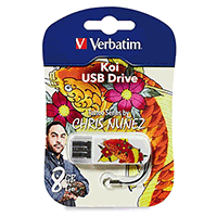 Verbatim 98661: 8GB Mini USB- Koi Tattoo Verbatim 98661: 8GB Mini USB- Koi Tattoo