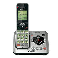 VTech CS66291: Silver/Black Cordless Handset Phone VTech CS66291: Silver/Black Cordless Handset Phone