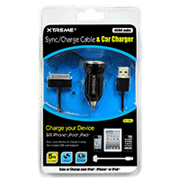 Xtreme 88923: Car Charger Cable - 5 inch Xtreme 88923: Car Charger Cable - 5 inch
