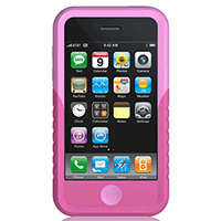 Xtrememac 01567: Pink Tuffwrap Case for iPhone 3G Xtrememac 01567: Pink Tuffwrap Case for iPhone 3G