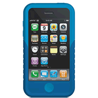 Xtrememac 01568: Blue Tuffwrap Case for iPhone 3G Xtrememac 01568: Blue Tuffwrap Case for iPhone 3G